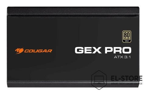 COUGAR COUGAR Zasilacz GEX PRO 650W ATX3.1 / 80 Plus Złoty / Modułowy