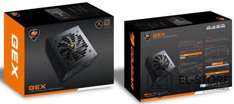 COUGAR Zasilacz COUGAR GEX 750W ATX3.0 / 80 Plus Gold / Modułowy
