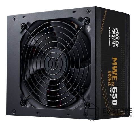 Cooler Master Cooler Master MWE Bronze 650 V3 230V moduł zasilaczy 650 W 24-pin ATX ATX Czarny