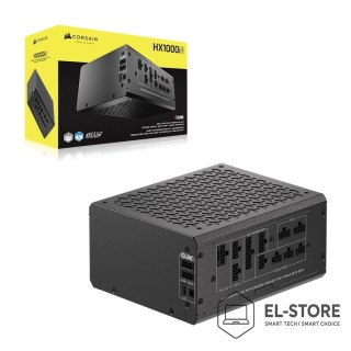 Corsair Zasilacz Corsair HX1000i 1000W 24-pin ATX 572387 Czarny