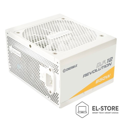 ENERMAX Zasilacz Enermax Revolution D.F.12 850 W 20+4 pin ATX ATX Biały (ETV850G-W)
