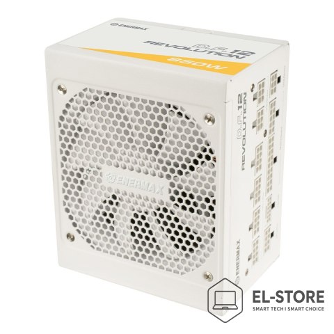 ENERMAX Zasilacz Enermax Revolution D.F.12 850 W 20+4 pin ATX ATX Biały (ETV850G-W)