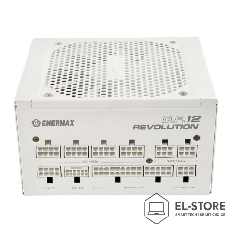 ENERMAX Zasilacz Enermax Revolution D.F.12 850 W 20+4 pin ATX ATX Biały (ETV850G-W)