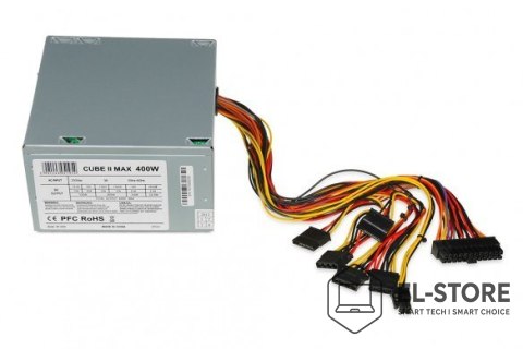 IBOX Zasilacz IBOX CUBE II 400W 12 CM FAN ZIC2400W12CMFA (400 W)