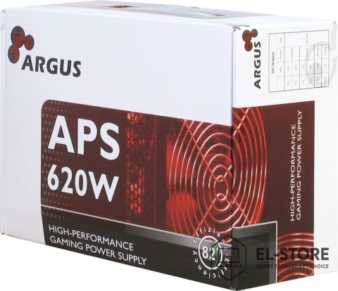 Inter-Tech Inter-Tech Argus APS moduł zasilaczy 620 W 20+4 pin ATX ATX Czarny