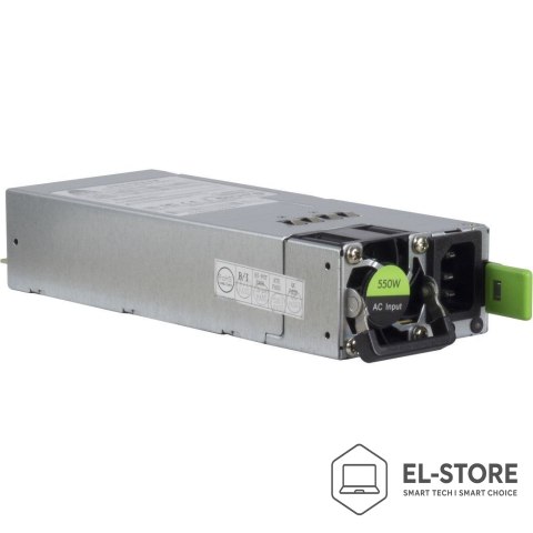 Inter-Tech Inter-Tech Aspower R2A-DV0550-N moduł zasilaczy 550 W 20+4 pin ATX Stal nierdzewna
