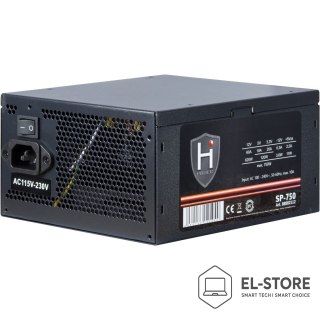 Inter-Tech Zasilacz Inter-Tech HIPOWER SP-750 - 750 W - 100 - 240 V - 50 - 60 Hz - 10 A - Aktywny - 120 W