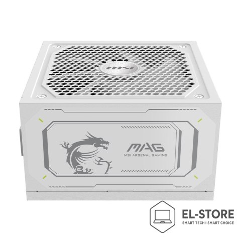 MSI MSI MAG A1000GL PCIE5 WHITE moduł zasilaczy 1000 W 24-pin ATX ATX Biały