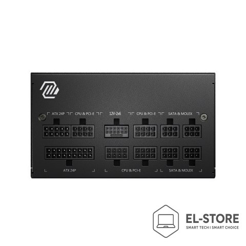 MSI Zasilacz MSI MAG A850GL 850W PCIE5 II 80+ Gold ATX 3.1