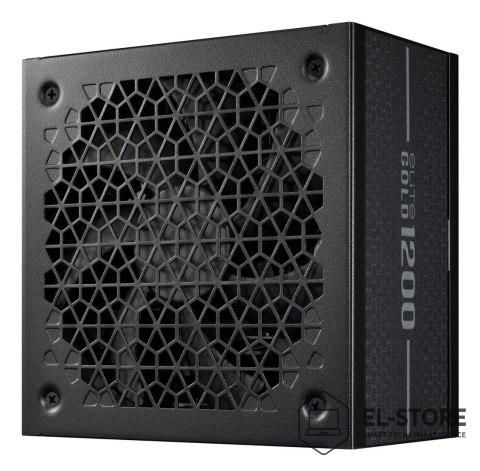 No name Cooler Master Elite Gold 1200 moduł zasilaczy 1200 W 24-pin ATX ATX Czarny
