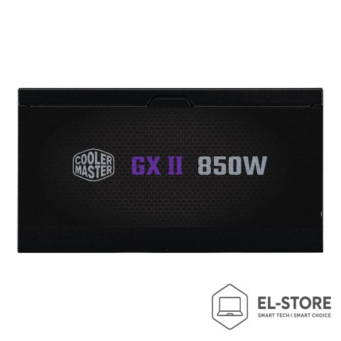 No name Cooler Master GX II Gold 850 ATX 3.1 moduł zasilaczy 850 W 24-pin ATX Czarny