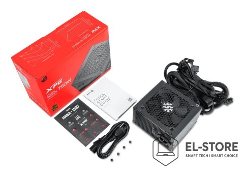 XPG XPG PYLON 650W moduł zasilaczy 24-pin ATX ATX Czarny