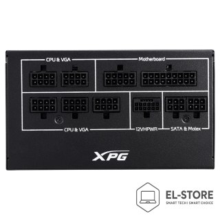XPG Zasilacz XPG COREREACTOR II 850W Black 80+ Gold