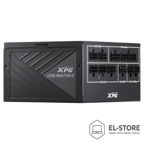 XPG Zasilacz XPG COREREACTOR II 850W Black 80+ Gold