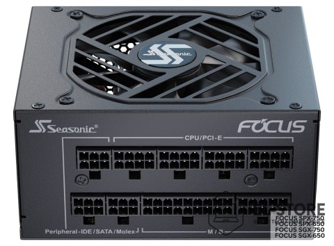 Seasonic Moduł zasilacza Seasonic FOCUS SGX-750 (2021) 750 W 20+4 pin ATX SFX Czarny