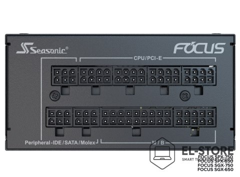 Seasonic Moduł zasilacza Seasonic FOCUS SGX-750 (2021) 750 W 20+4 pin ATX SFX Czarny