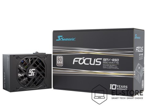 Seasonic Seasonic FOCUS-SPX-650 moduł zasilaczy 650 W 20+4 pin ATX CFX Czarny
