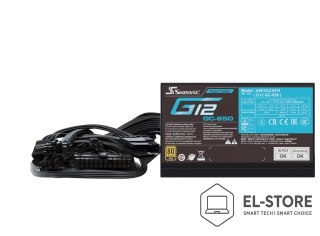 Seasonic Zasilacz Seasonic G12 GC 80 PLUS Gold - 650 Watt,