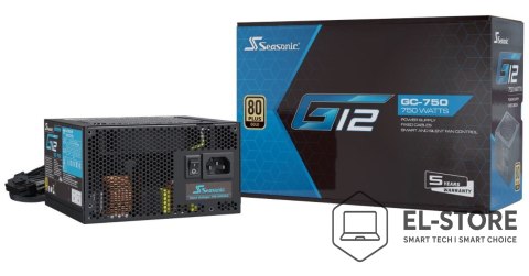 Seasonic Zasilacz Seasonic G12 GC 80 PLUS Gold - 750 Watt,