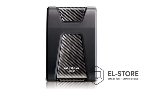 ADATA Dysk zewnętrzny HDD ADATA HD650 (1TB; 2.5"; USB 3.2; czarny)