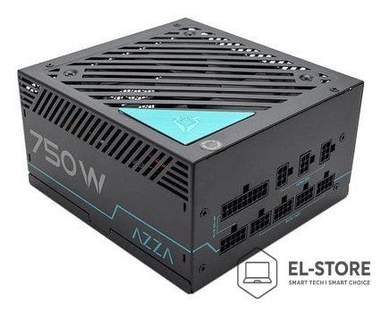 Azza Azza PSAZ-750G moduł zasilaczy 750 W 20+4 pin ATX ATX Czarny