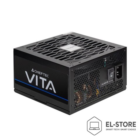 Chieftec Chieftec Vita BPX-650-S moduł zasilaczy 650 W 24-pin ATX ATX Czarny