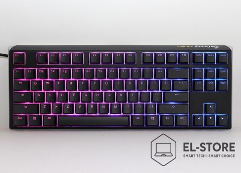 Ducky Ducky One 3 Classic TKL klawiatura Gaming USB US English Czarny, Biały