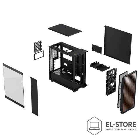 FRACTAL DESIGN Fractal Design North Czarny