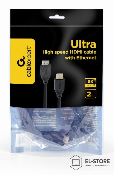 GEMBIRD GEMBIRD KABEL HDMI ULTRA HIGH SPEED ETHERNET 8K 2M