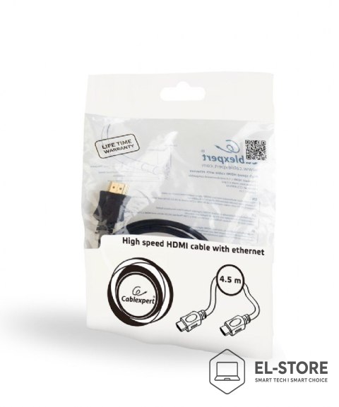 GEMBIRD Kabel GEMBIRD CC-HDMI4L-6 (HDMI M - HDMI M; 1,8m; kolor czarny)