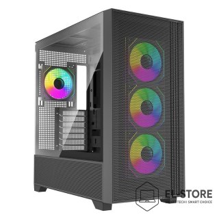 XILENCE Xilence Xilent Flux Midi Tower Czarny