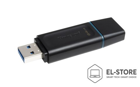 Kingston KINGSTON FLASH 64GB USB 3.2 Gen 1 DataTraveler Exodia (B+T)