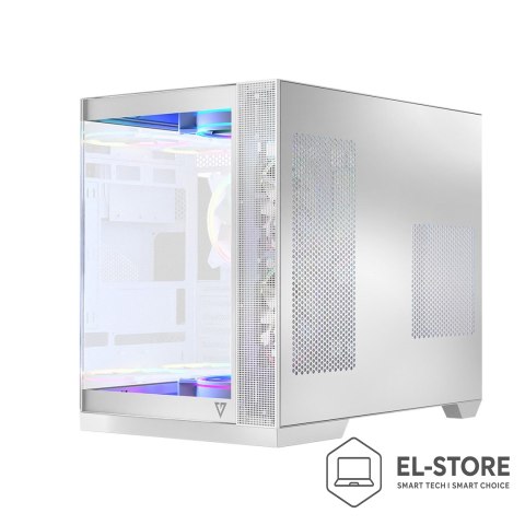 MODECOM MODECOM OBUDOWA VOLCNO PANORAMA APEX ARGB 7F MIDI WHITE