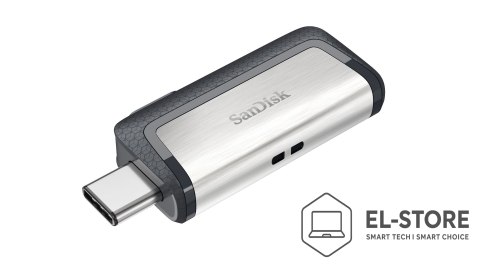 SanDisk Pendrive SanDisk Ultra SDDDC2-128G-G46 (128GB; USB 3.1, USB-C; kolor czarny)