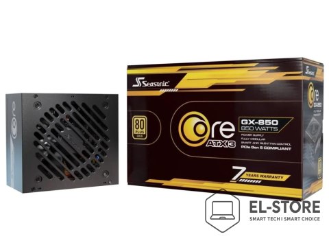 Seasonic Zasilacz Seasonic 850W Core SRP-CGX851-A5A32SF ATX 3.1 80+ Gold