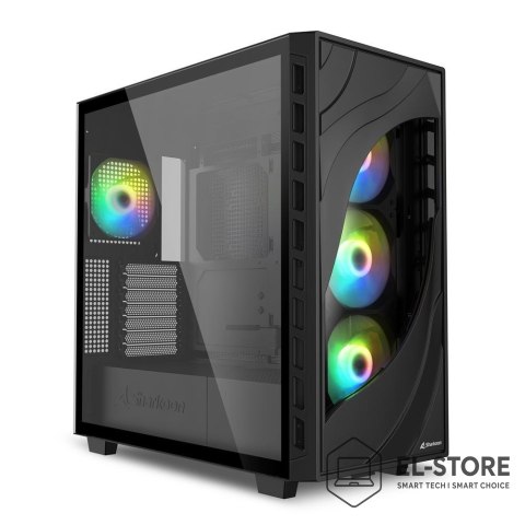 Sharkoon Obudowa komputerowa Sharkoon Rebel C80G RGB ATX