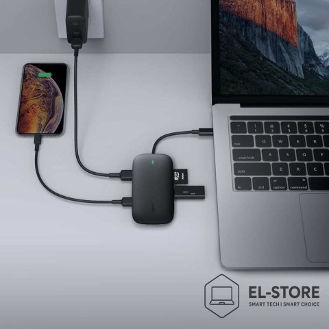 AUKEY AUKEY HUB USB C CB-C71 8W1 RJ45 HDMI 4K PD 100W