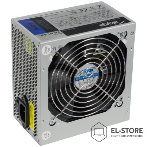 Akyga Zasilacz Akyga AK-B1-420 (420 W; Pasywne; 120 mm)