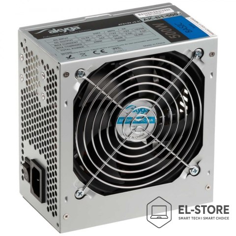 Akyga Zasilacz Akyga AK-B1-500 (500 W; Pasywne; 120 mm)