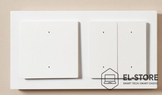 Aqara Przełącznik Aqara Light Switch H2 EU | 2 przyciski, 1 kanał, offline