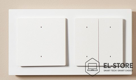 Aqara Przełącznik Aqara Light Switch H2 EU | 2 przyciski, 1 kanał, offline