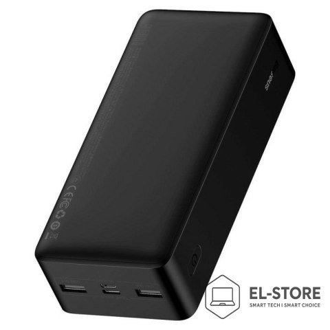 Baseus BASEUS POWERBANK BIPOW 30000MAH 15W CZARNY OS