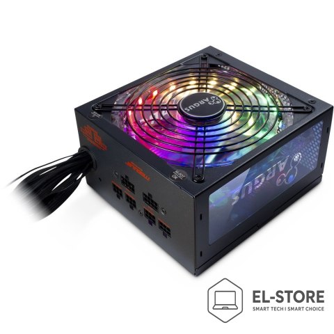Inter-Tech Zasilacz Argus RGB-750W CM II - ATX12V 2.3 AC 100/240 V - 750 Watt - aktiv PFC - sort