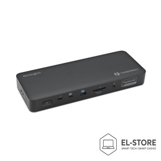 Kensington Kensington SD5920T EQ - Stacja dokująca - do laptopa - USB4 / Thunderbolt 4 - 2 x HDMI, 3 x DP, 2 x Thunderbolt 4 - 1GbE, 2.5GbE