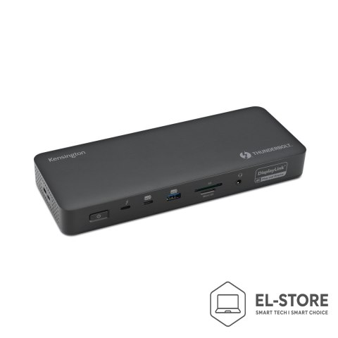Kensington Kensington SD5920T EQ - Stacja dokująca - do laptopa - USB4 / Thunderbolt 4 - 2 x HDMI, 3 x DP, 2 x Thunderbolt 4 - 1GbE, 2.5GbE