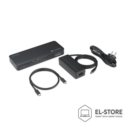 Kensington Kensington SD5920T EQ - Stacja dokująca - do laptopa - USB4 / Thunderbolt 4 - 2 x HDMI, 3 x DP, 2 x Thunderbolt 4 - 1GbE, 2.5GbE