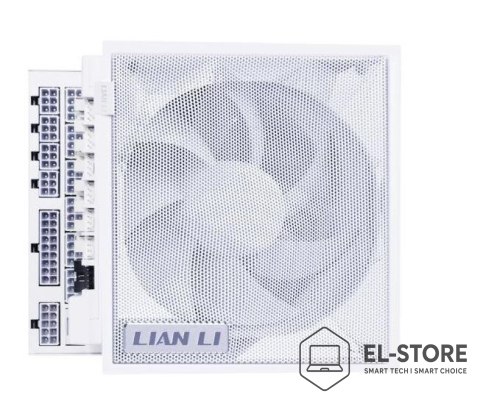 LIAN LI Zasilacz Lian Li EDGE GOLD 1000 80 PLUS Gold Netzteil, PCIe 5.1, ATX 3.1 - 1.000 Watt, weiß, inkl. USB-Hub