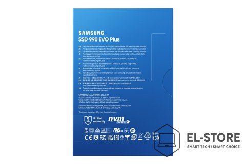 Samsung Dysk SSD Samsung 990 EVO Plus 2TB M.2  PCI-E x4  NVMe 5.0x2