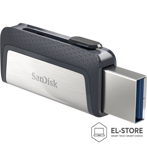 SanDisk Pendrive SanDisk Ultra SDDDC2-128G-G46 (128GB; USB 3.1, USB-C; kolor czarny)