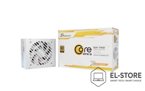 Seasonic Obudowa ATX z zasilaczem 750W White Core GX 750 marki Seasonic